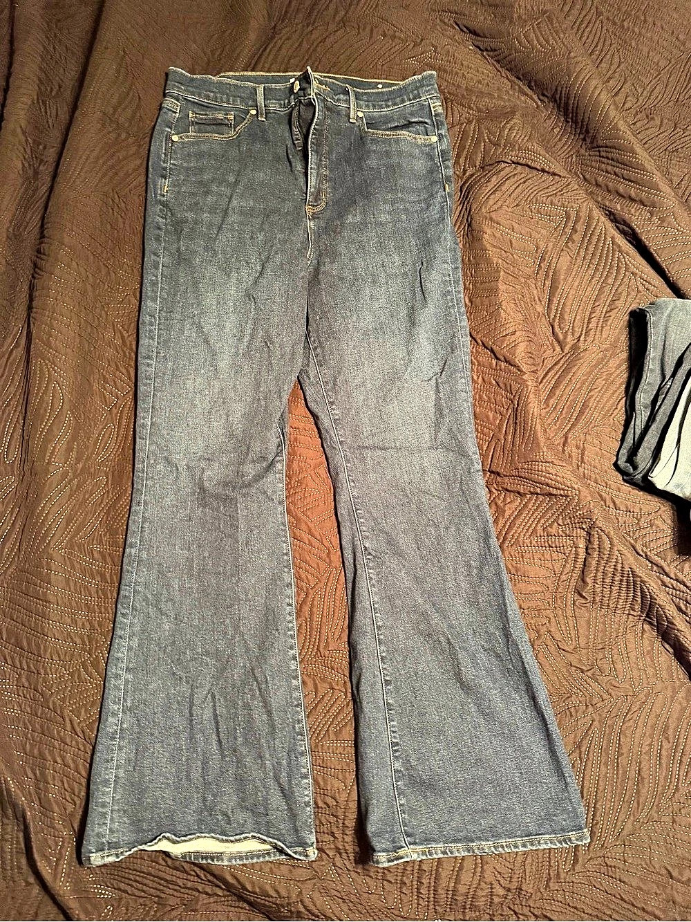 LOFT Modern Slim Flare Jeans Women's Waist